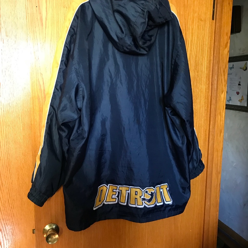 Detroit jacket, longer, about 3/4 jacket